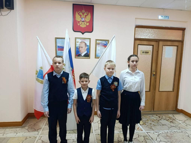 Утреннее построение 27 января.