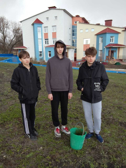 Воспитанники приняли участие в акции.