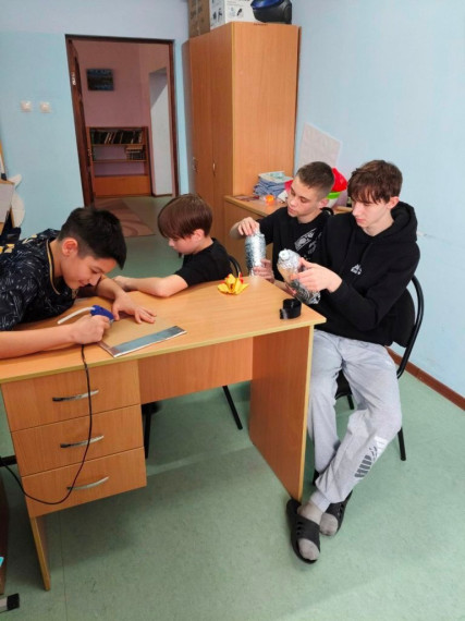 Воспитанники приняли участие в акции.
